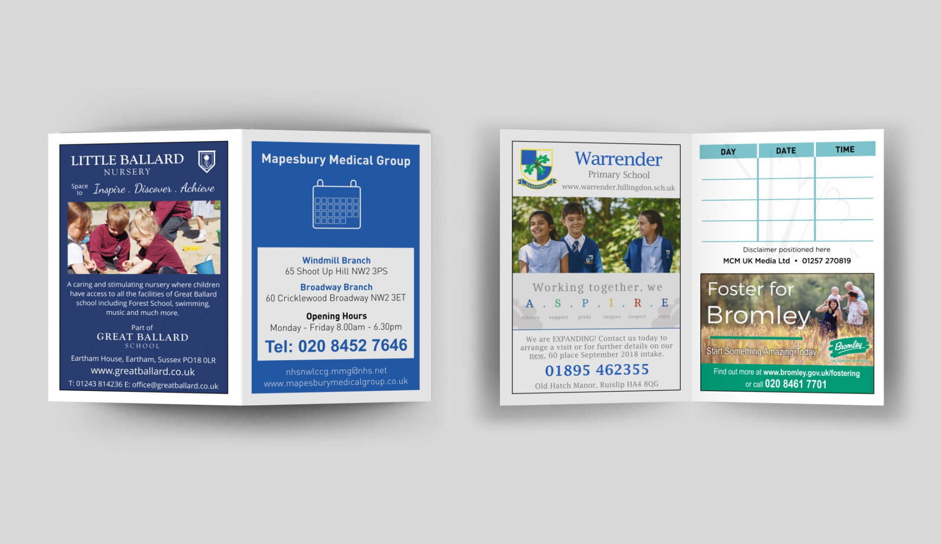 NHS Appointment Cards For Your Surgery